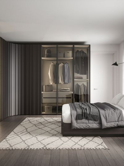 Schrank Stave & Bett Bend von PAUL LEVÍN